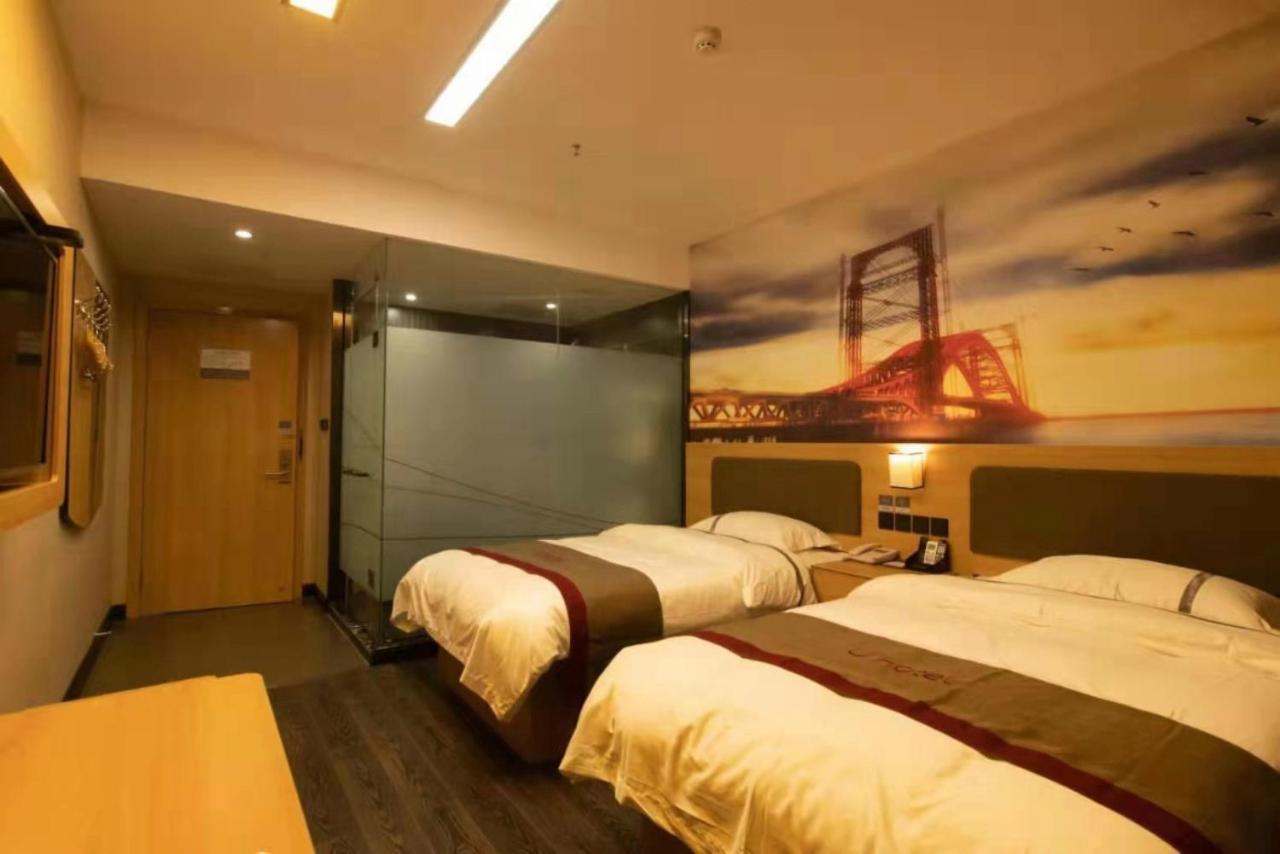 Thank Inn Chain Hotel Shandong Linyi Tancheng County Lizhuang Bagian luar foto