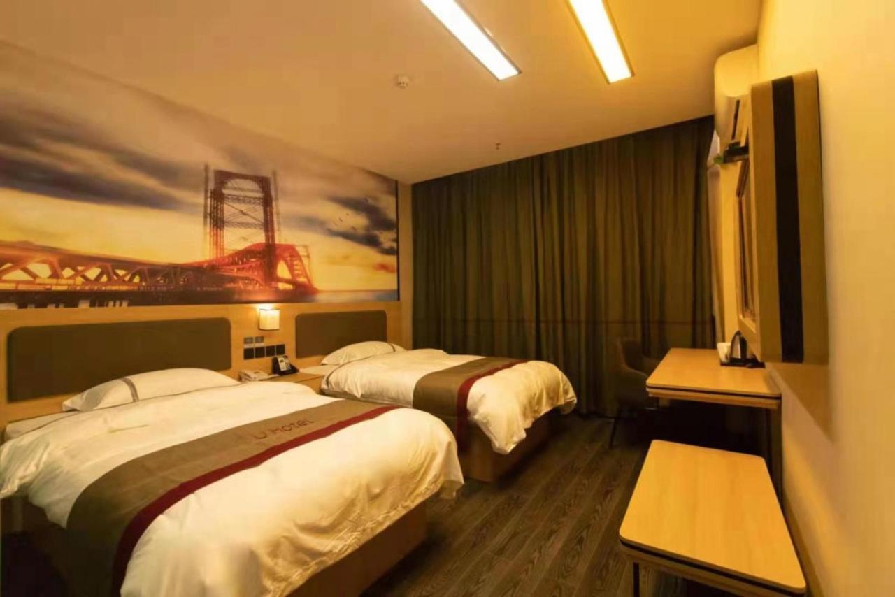 Thank Inn Chain Hotel Shandong Linyi Tancheng County Lizhuang Bagian luar foto